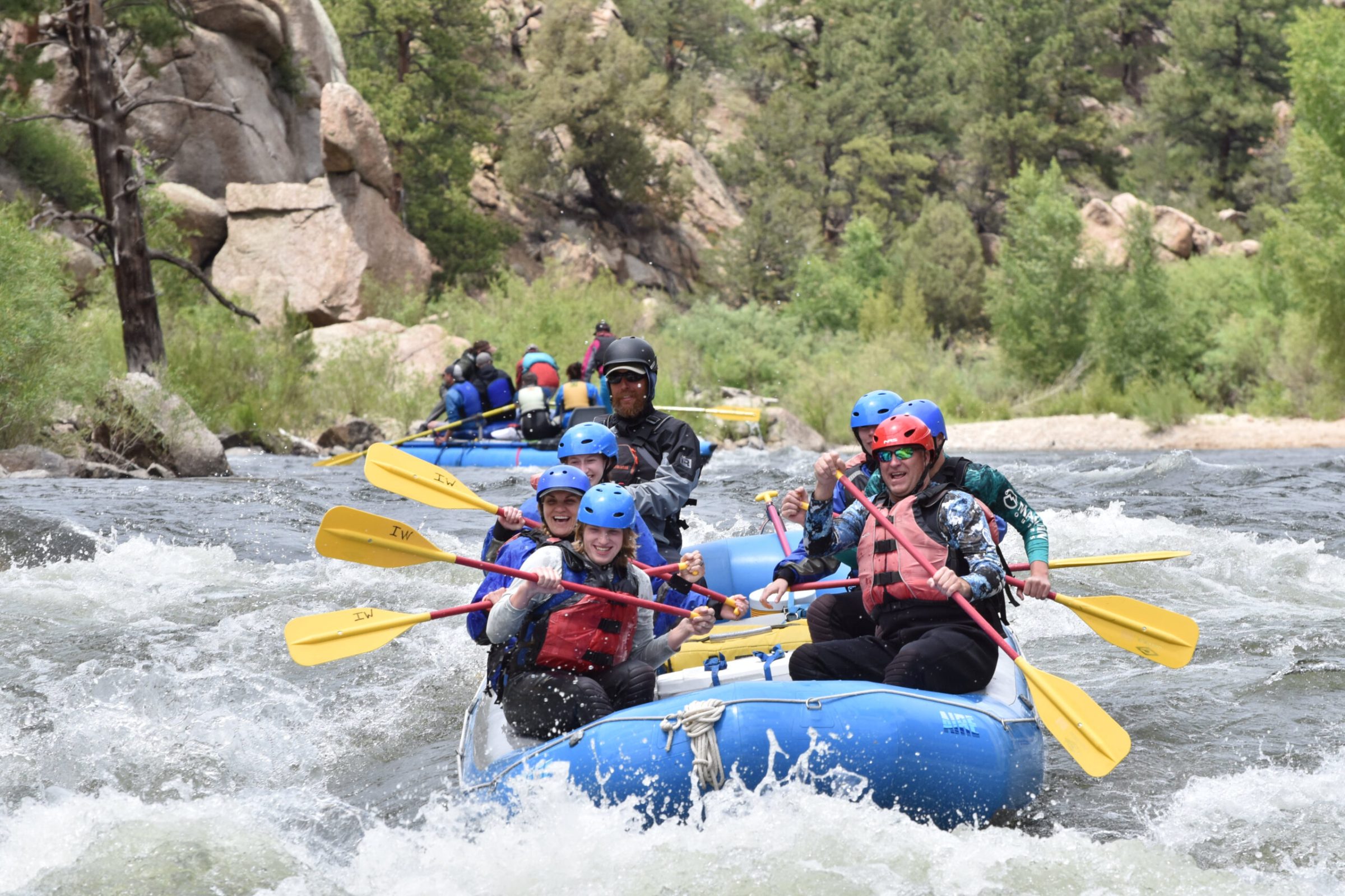 Raft Salida Colorado. Independent Whitewater